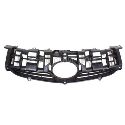Aftermarket Replacement - GRL-2530C CAPA 2010-2011 Toyota Prius (1.8 Liter 4Cyl Electric/Gas Engine) Front Center Face Bar Grille Assembly Textured Black Shell & Insert Plastic - Image 1