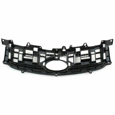 Aftermarket Replacement - GRL-2530C CAPA 2010-2011 Toyota Prius (1.8 Liter 4Cyl Electric/Gas Engine) Front Center Face Bar Grille Assembly Textured Black Shell & Insert Plastic - Image 3
