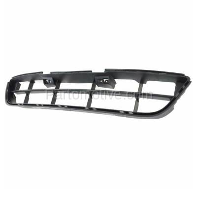 Aftermarket Replacement - GRL-1792 2006-2007 Honda Accord (4Cyl 6Cyl, 2.4L 3.0L Engine) (Coupe 2-Door) Front Center Face Bar Grille Assembly Textured Black Plastic - Image 2