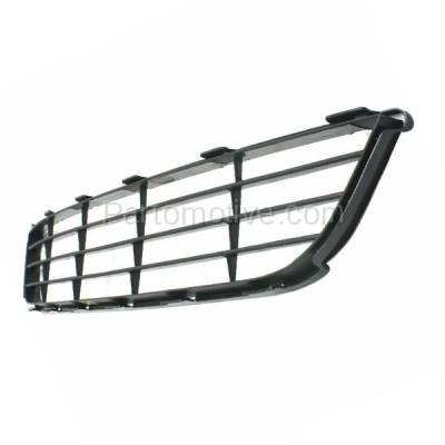 Aftermarket Replacement - GRL-2371C CAPA 2007-2008 Toyota Yaris (Sedan 4-Door) Front Center Lower Bumper Cover Grille Assembly Textured Dark Gray Shell & Insert Plastic - Image 2