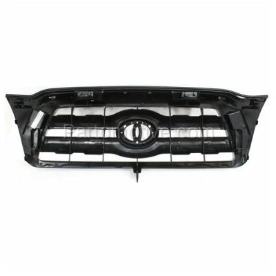 Aftermarket Replacement - GRL-2499 2005-2010 Toyota Tacoma Pickup Truck (Standard, Extended, Crew Cab) Front Grille Grill Assembly Paintable Shell & Insert Plastic - Image 3