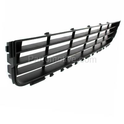 Aftermarket Replacement - GRL-1370 2006-2009 Mercury Milan (Base & Premier) Front Center Lower Bumper Cover Grille Assembly Plastic without Silver Bar Molding Trim - Image 2