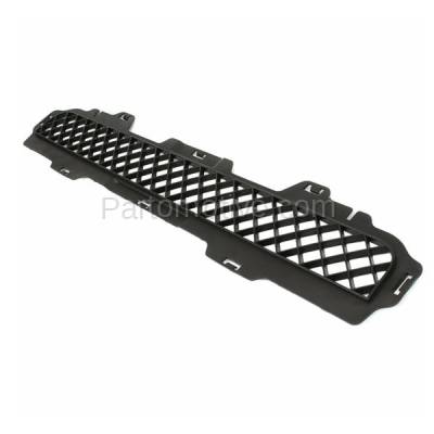 Aftermarket Replacement - GRL-1876 2006-2010 Hummer H3 & 2009-2010 H3T (without Fog Lamps) Front Lower Bumper Cover Grille Assembly Textured Gray Shell & Insert - Image 2