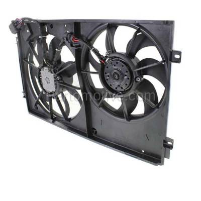 Aftermarket Replacement - FMA-1961 DUAL FAN ASSEMBLY; 2.5L L5 ENGINE VW3120100 - Image 2