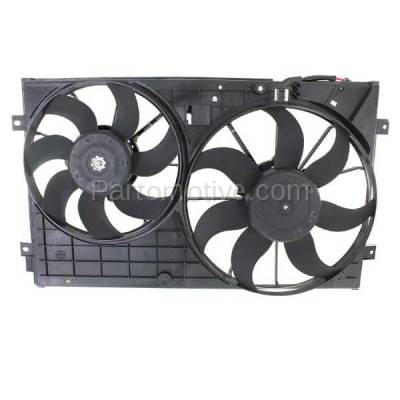 Aftermarket Replacement - FMA-1961 DUAL FAN ASSEMBLY; 2.5L L5 ENGINE VW3120100 - Image 3