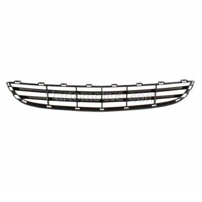 Aftermarket Replacement - GRL-1520 2007-2009 Saturn Aura (6Cyl 4Cyl  Engine) (Sedan 4-Door) Front Center Face Bar Grille Assembly Primed Shell & Insert Plastic - Image 3