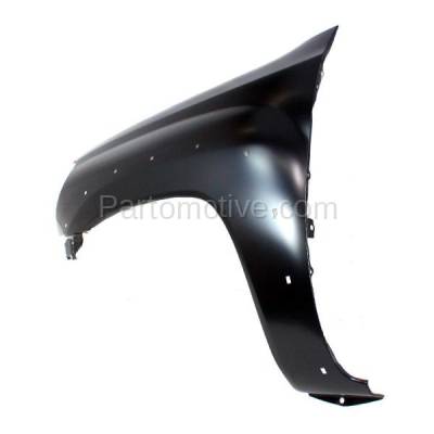Aftermarket Replacement - FDR-1738LC CAPA 2005-2015 Toyota Tacoma Pickup Truck 4WD & Tacoma Pre-Runner RWD Front Fender (with Wheel Opening Flare Holes) Left Driver Side - Image 3