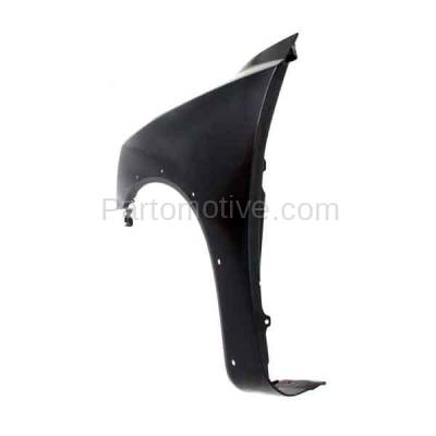 Aftermarket Replacement - FDR-1758LC CAPA 2008-2015 Nissan Titan Pickup Truck USA Built (with Sport Appearance Package) Front Fender (with Flare Holes) Primed Steel Left Driver Side - Image 3