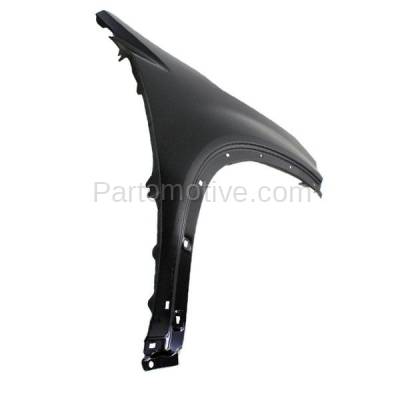 Aftermarket Replacement - FDR-1705RC CAPA 2012-2015 Kia Sorento (EX & LX) (2.4L & 3.5L) Front Fender Quarter Panel (For Models with Side Garnish) Steel Right Passenger Side - Image 3