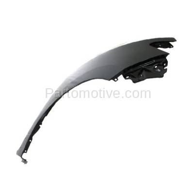 Aftermarket Replacement - FDR-1585RC CAPA 2011-2017 Nissan Quest (LE, Platinum, S, SL, SV) Front Fender Quarter Panel (with Side Molding Holes) Steel Right Passenger Side - Image 2