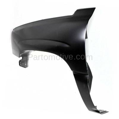 Aftermarket Replacement - FDR-1686LC CAPA 2003-2007 Chevrolet Silverado 1500/1500HD/2500/2500HD/3500 Pickup Truck (USA Built) Front Fender Primed Steel Left Driver Side - Image 3