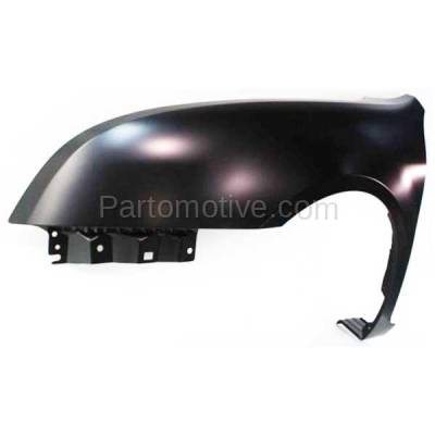 Aftermarket Replacement - FDR-1342LC CAPA 2006-2009 Ford Fusion & Mercury Milan (2.3L & 3.0L) Front Fender Quarter Panel (without Molding Holes) Steel Left Driver Side - Image 2