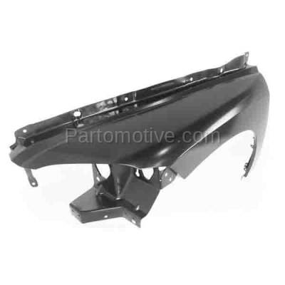 Aftermarket Replacement - FDR-1379LC CAPA 2006-2011 Chevrolet HHR (Wagon 2/4-Door) Front Fender Quarter Panel (without Molding Holes) Primed Steel Left Driver Side - Image 2