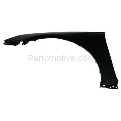 Aftermarket Replacement - FDR-1696LC CAPA 2011-2014 Hyundai Sonata (Sedan 4-Door) Front Fender Quarter Panel (without Molding & Turn Signal Light Holes) Primed Left Driver Side - Image 2