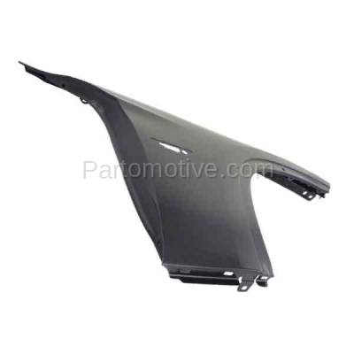 Aftermarket Replacement - FDR-1814R 2012 BMW X1 (2.0L/3.0L Engine) Front Fender Quarter Panel (with Turn Signal Light Hole) without Molding Holes Right Passenger Side - Image 3