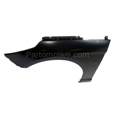 Aftermarket Replacement - FDR-1698LC CAPA 2015-2017 Hyundai Sonata (excluding Hybrid Models) Front Fender Quarter Panel (without Molding Holes) Primed Steel Left Driver Side - Image 2