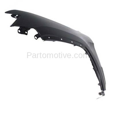 Aftermarket Replacement - FDR-1365LC CAPA 2011-2020 Jeep Grand Cherokee (V6/V8 Engine) Front Fender Quarter Panel (with Molding Holes) Primed Steel Left Driver Side - Image 2