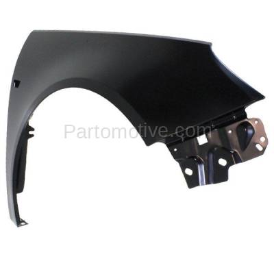 Aftermarket Replacement - FDR-1613RC CAPA 2011 Buick Regal CXL (Sedan 4-Door) (2.0L & 2.4L) Front Fender (with Turn Signal Light Hole) Primed Steel Right Passenger Side - Image 2