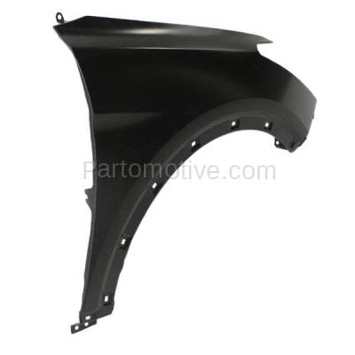 Aftermarket Replacement - FDR-1658RC CAPA 2013-2019 Hyundai Santa Fe XL (GLS & Limited) (6-7 Seats) 3.3L (with Molding Holes) Front Fender Primed Steel Right Passenger Side - Image 3