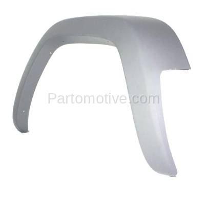 Aftermarket Replacement - FDF-1029R 2002-2004 Jeep Liberty Sport (4Cyl 6Cyl, 2.4L 3.7L Engine) Front Fender Flare Wheel Opening Molding Textured Gray Right Passenger Side - Image 2