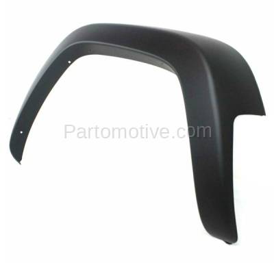 Aftermarket Replacement - FDF-1030R 2002-2004 Jeep Liberty Limited (3.7L 6Cyl Engine) Front Fender Flare Wheel Opening Molding Trim Arch Paintable Plastic Right Passenger Side - Image 2