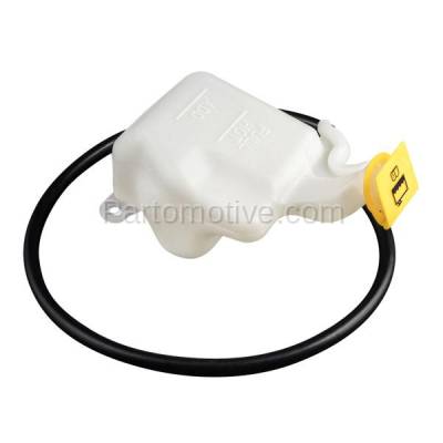 Aftermarket Replacement - CTR-1028 2001-2010 Chrysler PT Cruiser (Non-Turbo) Coolant Recovery Reservoir Overflow Bottle Expansion Tank Plastic with Cap & Hose - Image 2