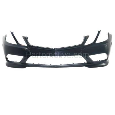 Aftermarket Replacement - BUC-3927F 2010-2013 Mercedes-Benz E350/E550 Convertible & Coupe (with AMG Styling) Front Bumper Cover Assembly with Parktronic System - Image 1