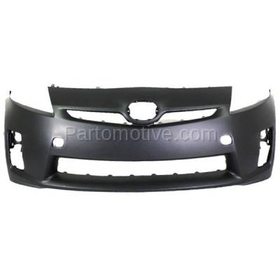 Aftermarket Replacement - BUC-3288F 10-11 Prius Front Bumper Cover Assembly w/Halogen Headlamps TO1000376 5211947918 - Image 1