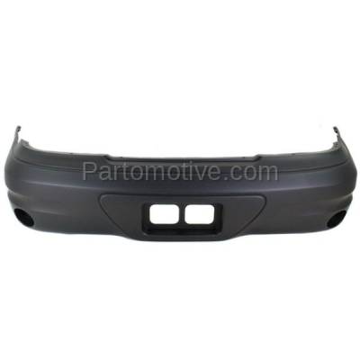 Aftermarket Replacement - BUC-2027R 03-05 Grand AM SE Rear Bumper Cover Assembly Primed Plastic GM1100664 12335582 - Image 1
