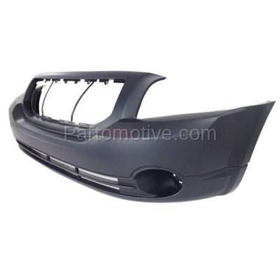 Aftermarket Replacement - BUC-1390F 07-12 Caliber Front Bumper Cover Assembly w/Fog Light Holes CH1000870 5183394AE - Image 2