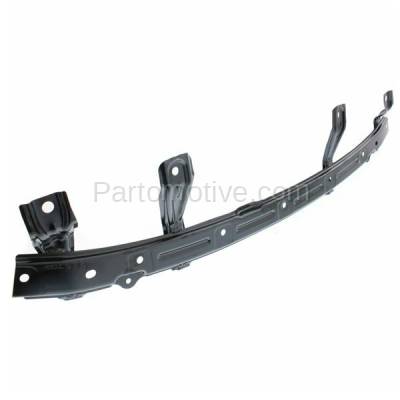Aftermarket Replacement - BRF-1392F 2016-2021 Honda Civic (Coupe & Sedan) Front Upper Bumper Cover Retainer Mounting Support Reinforcement Bracket Primed Steel - Image 2