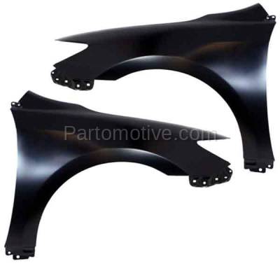 Aftermarket Replacement - FDR-1748LC & FDR-1748RC CAPA 2005-2010 Scion tC (Base & Spec) (2-Door Coupe) Front Fender Quarter Panel (without Molding Holes) SET PAIR Left & Right Side - Image 1