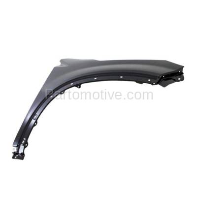 Aftermarket Replacement - FDR-1706LC & FDR-1706RC CAPA 2012-2015 Kia Sorento SX (For Models Without Side Garnish) Front Fender (without Molding Holes) Primed SET PAIR Left & Right Side - Image 3