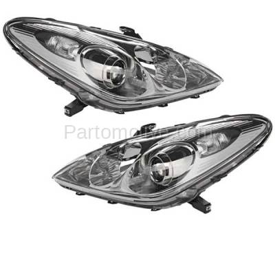 Aftermarket Replacement - HLT-1506L & HLT-1506R 2005-2006 Lexus ES330 (Base Model) Front HID Xenon Headlight Assembly Lens Housing without Bulb or Ballast SET PAIR Left & Right Side - Image 2