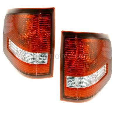 Aftermarket Replacement - TLT-1285LC & TLT-1285RC CAPA 2007-2010 Ford Explorer Sport Trac (6Cyl 8Cyl, 4.0L 4.6L) Rear Taillight Assembly Lens & Housing without Bulb PAIR SET Left & Right Side - Image 2