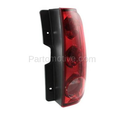 Aftermarket Replacement - TLT-1315R 2007-2014 GMC Yukon & 2007-2011 Yukon XL (excluding Denali Models) Rear Taillight Assembly Red Lens & Housing with Bulb Right Passenger Side - Image 2