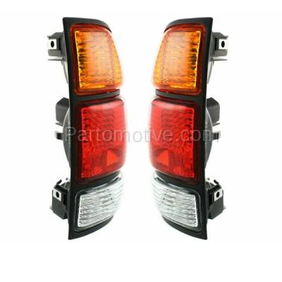 Aftermarket Replacement - TLT-1637L & TLT-1637R 2000-2006 Toyota Tundra Pickup Truck (Standard or Extended Cab) Rear Taillight Assembly Lens & Housing with Bulb PAIR SET Left & Right Side - Image 2