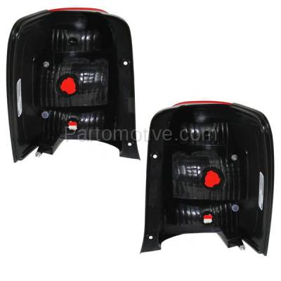 Aftermarket Replacement - TLT-1418L & TLT-1418R 2008-2012 Ford Escape (4Cyl 6Cyl, 2.3L 2.5L 3.0L Engine) Rear Taillight Assembly Red Clear Lens & Housing without Bulb PAIR SET Right & Left Side - Image 3