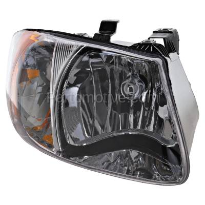 Aftermarket Replacement - HLT-1091RC CAPA 2001-2007 Dodge Grand Caravan & Chrysler Town & Country (with 113.3 in. Short Wheelbase) Headlight Assembly with Bulb Right Passenger Side - Image 2