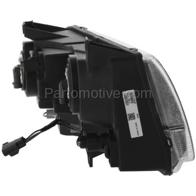 Aftermarket Replacement - HLT-1310L 2005-2009 Chrysler 300 (Built Before 11/2008 Production) Halogen Headlight Assembly Lens Housing with Bulb without Delay Left Driver Side - Image 3