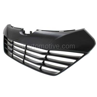 Aftermarket Replacement - GRL-1912C CAPA 2010-2015 Hyundai Tucson 2.0L 2.4L (excluding Fuel Cell Model) Front Center Lower Grille Assembly Paintable with Upper Molding Plastic - Image 2