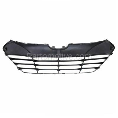 Aftermarket Replacement - GRL-1912C CAPA 2010-2015 Hyundai Tucson 2.0L 2.4L (excluding Fuel Cell Model) Front Center Lower Grille Assembly Paintable with Upper Molding Plastic - Image 3