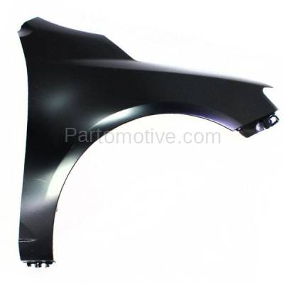 Aftermarket Replacement - FDR-1329RC CAPA 2010-2013 Kia Forte & 2012-2013 Forte5 (Hatchback & Sedan) Front Fender Quarter Panel (with Mudguard Provision) Right Passenger Side - Image 1