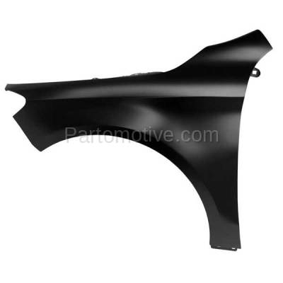 Aftermarket Replacement - FDR-1164LC CAPA 2014-2019 Mercedes-Benz CLA-Class CLA45 AMG/CLA250 (Base & 4Matic) Front Fender Quarter Panel Primed Aluminum Left Driver Side - Image 1