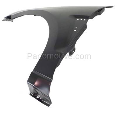 Aftermarket Replacement - FDR-1320LC CAPA 2008-2011 Ford Focus 2.0L (Coupe & Sedan) Front Fender Quarter Panel (with Grille Provision) Primed Steel Left Driver Side - Image 2