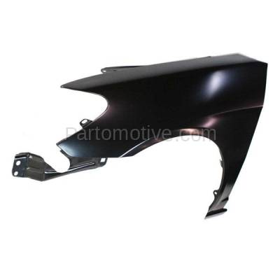 Aftermarket Replacement - FDR-1149LC CAPA 2004-2005 Honda Civic 1.3L & 1.7L (Sedan & Coupe) Front Fender Quarter Panel (without Molding Holes) Steel Left Driver Side - Image 2