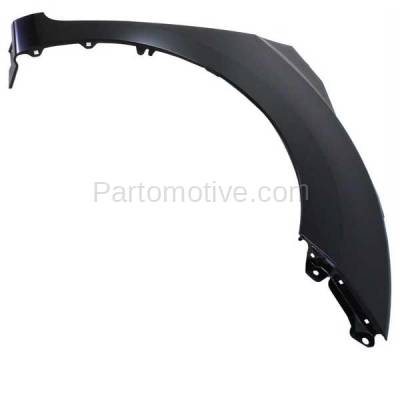 Aftermarket Replacement - FDR-1243RC CAPA 2013-2017 Hyundai Elantra GT (1.8L & 2.0L) Front Fender Quarter Panel (without Turn Signal Light Lamp Holes) Steel Right Passenger Side - Image 2