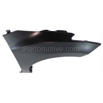 Aftermarket Replacement - FDR-1243RC CAPA 2013-2017 Hyundai Elantra GT (1.8L & 2.0L) Front Fender Quarter Panel (without Turn Signal Light Lamp Holes) Steel Right Passenger Side - Image 3