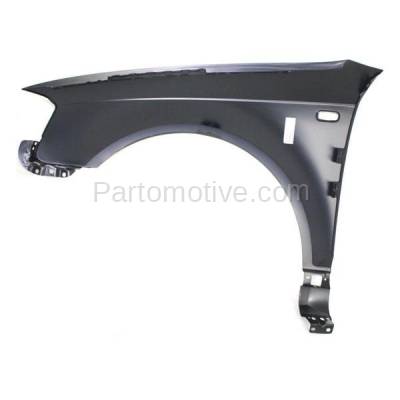 Aftermarket Replacement - FDR-1036R 2006-2008 Audi A3 & A3 Quattro (Hatchback 4-Door) Front Fender Quarter Panel (with Side Marker Lamp Hole) Right Passenger Side - Image 3