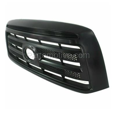 Aftermarket Replacement - GRL-2554 2010-2013 Toyota Tundra Pickup Truck (For Models with Sport Package) Front Grille Assembly Painted Black Shell & Insert Plastic - Image 2